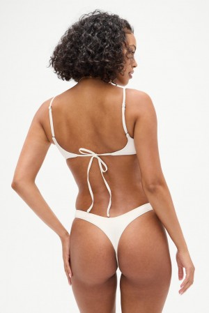 Frankies Bikinis Full Moon Micro Bikini Bottom Sunrose | 695403WQM