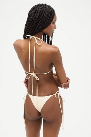 Frankies Bikinis x DJERF AVENUE Divine Skimpy Bikini Bottom Sand Castle | 679431OIQ